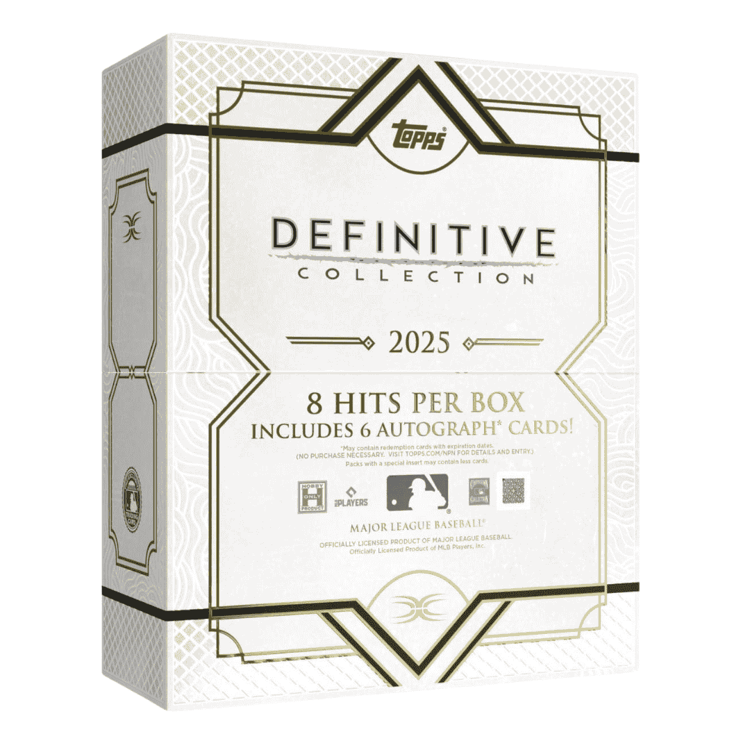 2025 Topps Definitive Collection Baseball Hobby Box | Columbia Sports Cards