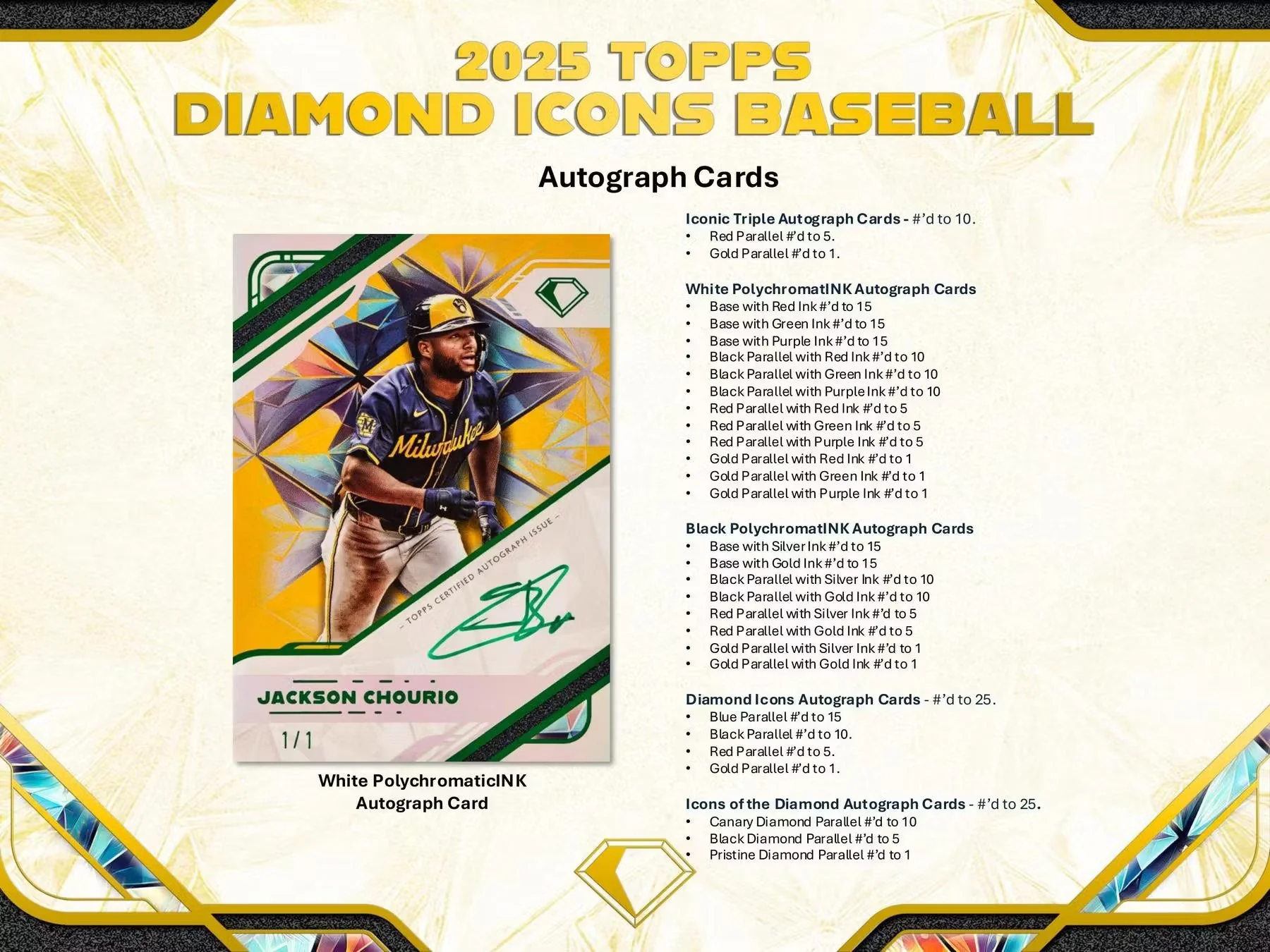 2025 Topps Diamond Icons Baseball Hobby Box - Image 5