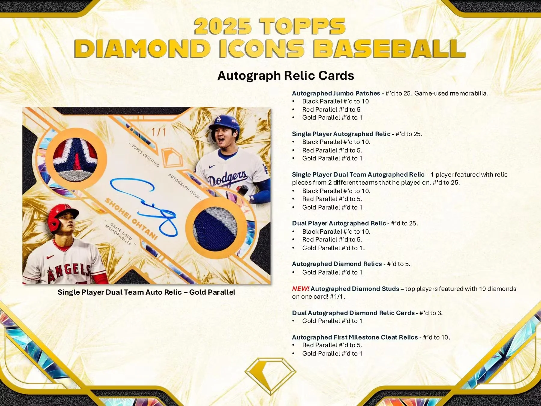 2025 Topps Diamond Icons Baseball Hobby Box - Image 6