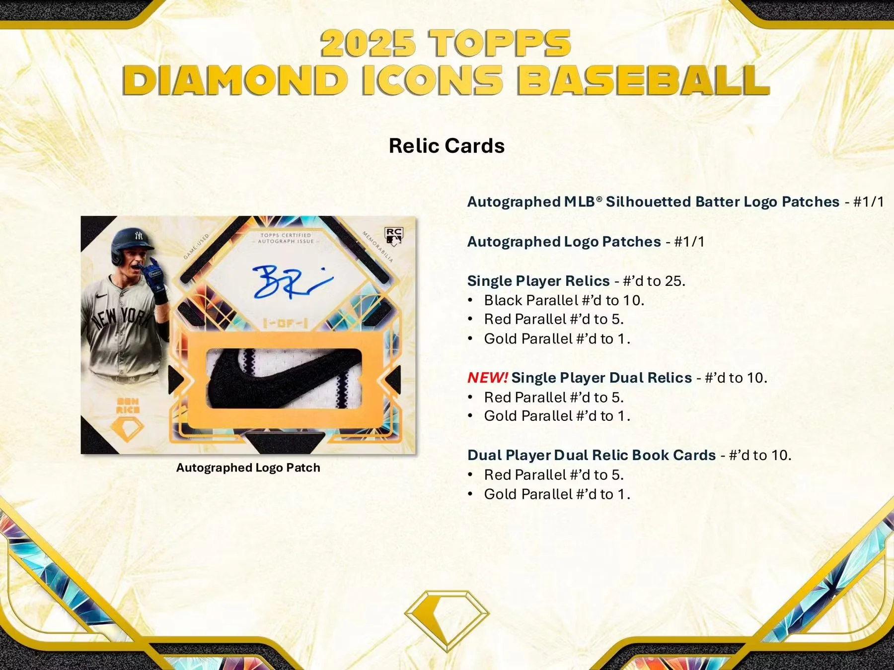 2025 Topps Diamond Icons Baseball Hobby Box - Image 7