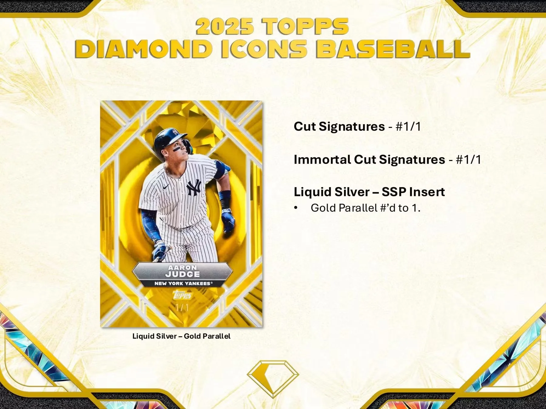 2025 Topps Diamond Icons Baseball Hobby Box - Image 8