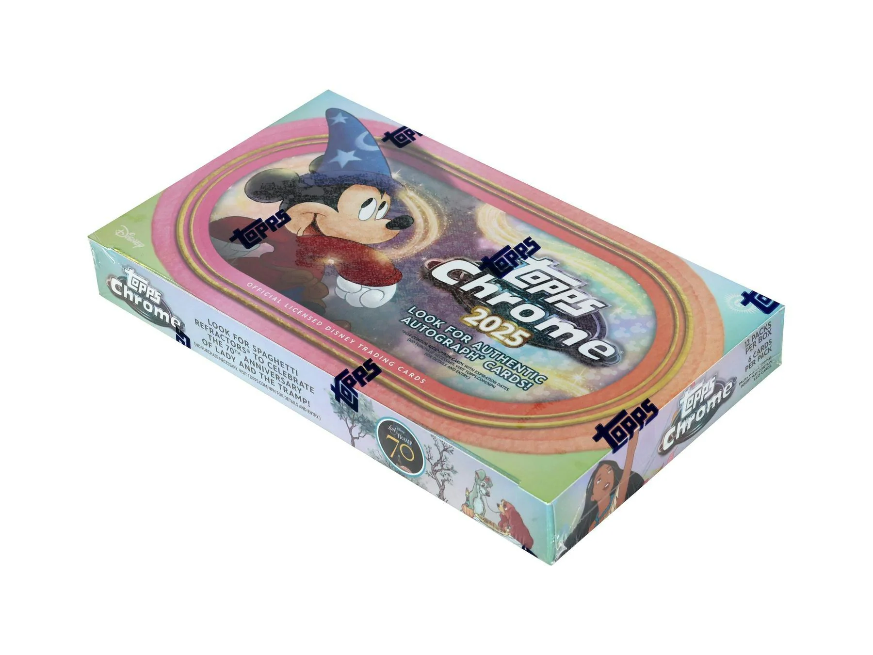 2025 Topps Disney Chrome Hobby Box | Columbia Sports Cards - Image 2