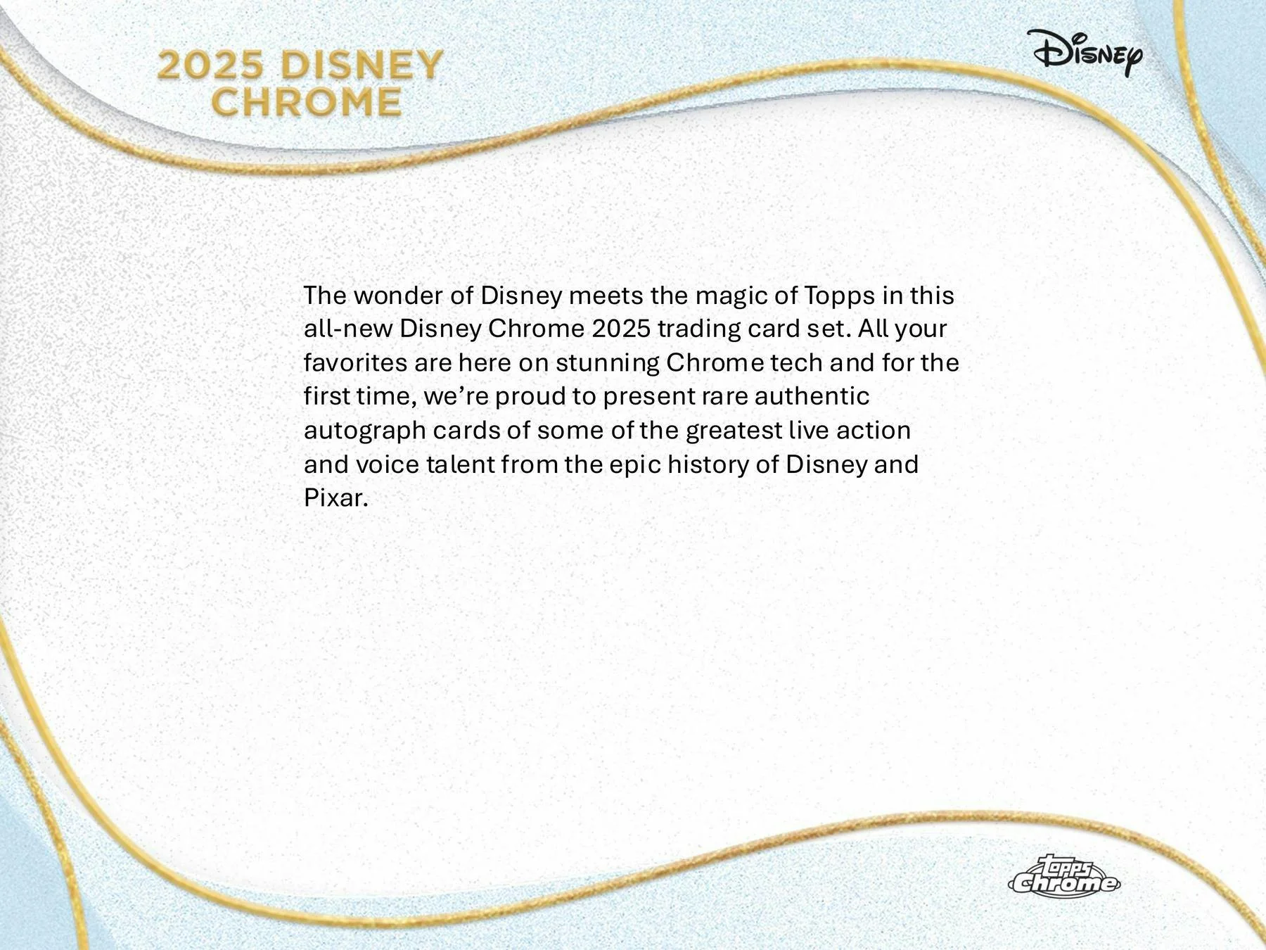 2025 Topps Disney Chrome Hobby Box | Columbia Sports Cards - Image 3