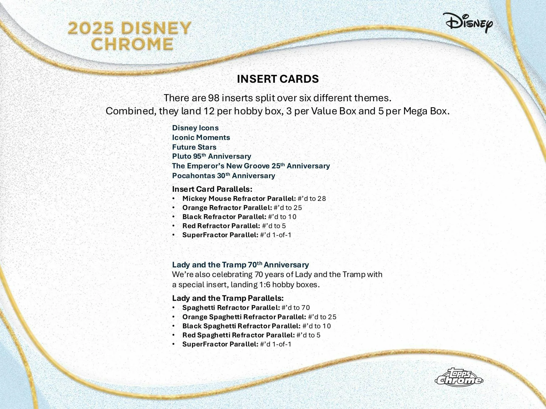 2025 Topps Disney Chrome Hobby Box | Columbia Sports Cards - Image 5