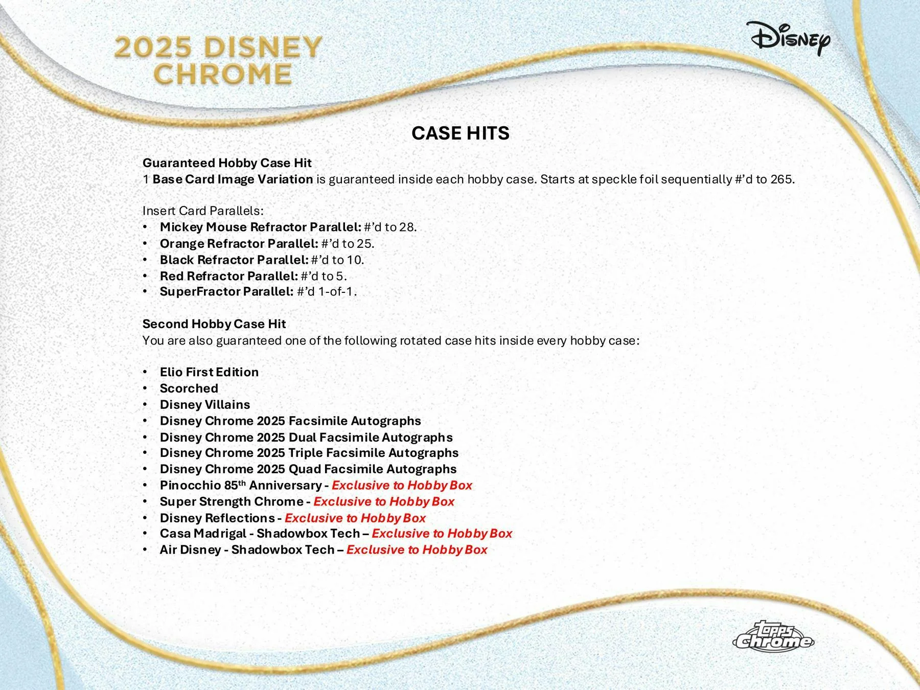 2025 Topps Disney Chrome Hobby Box | Columbia Sports Cards - Image 6