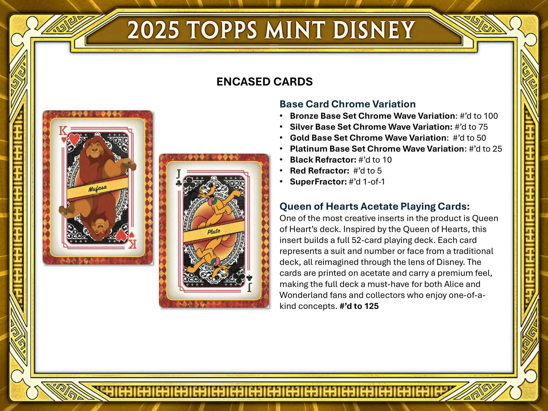 2025 Topps Disney Mint Hobby Box | Columbia Sports Cards - Image 5