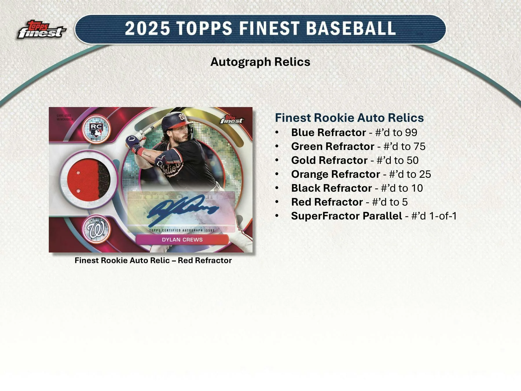 2025 Topps Finest Baseball Hobby Box | Columbia Sports Cards - Image 14