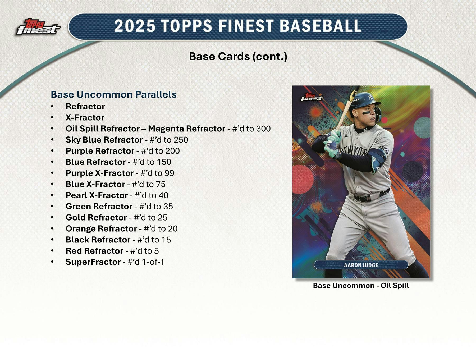 2025 Topps Finest Baseball Hobby Box | Columbia Sports Cards - Image 7