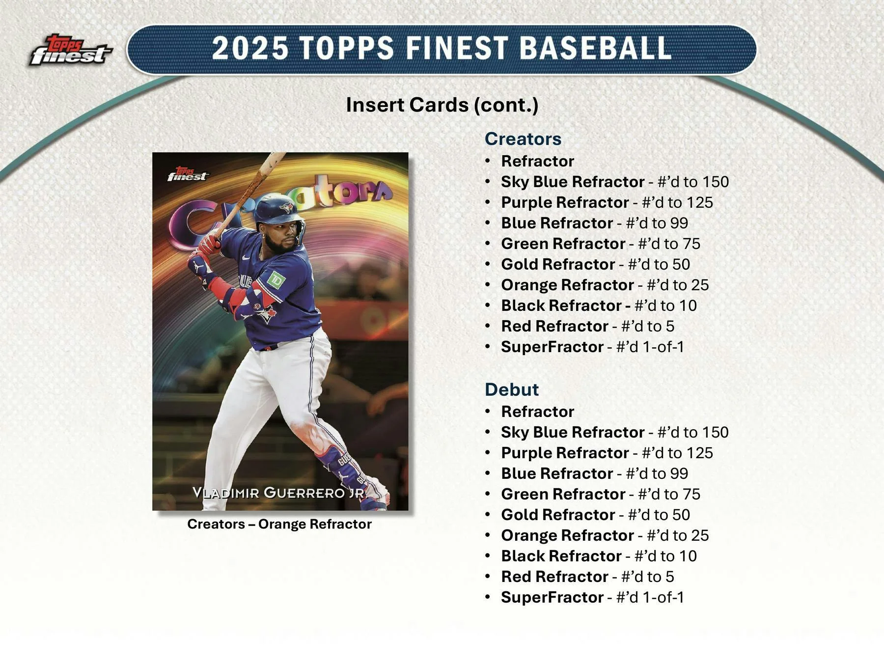 2025 Topps Finest Baseball Hobby Box | Columbia Sports Cards - Image 9