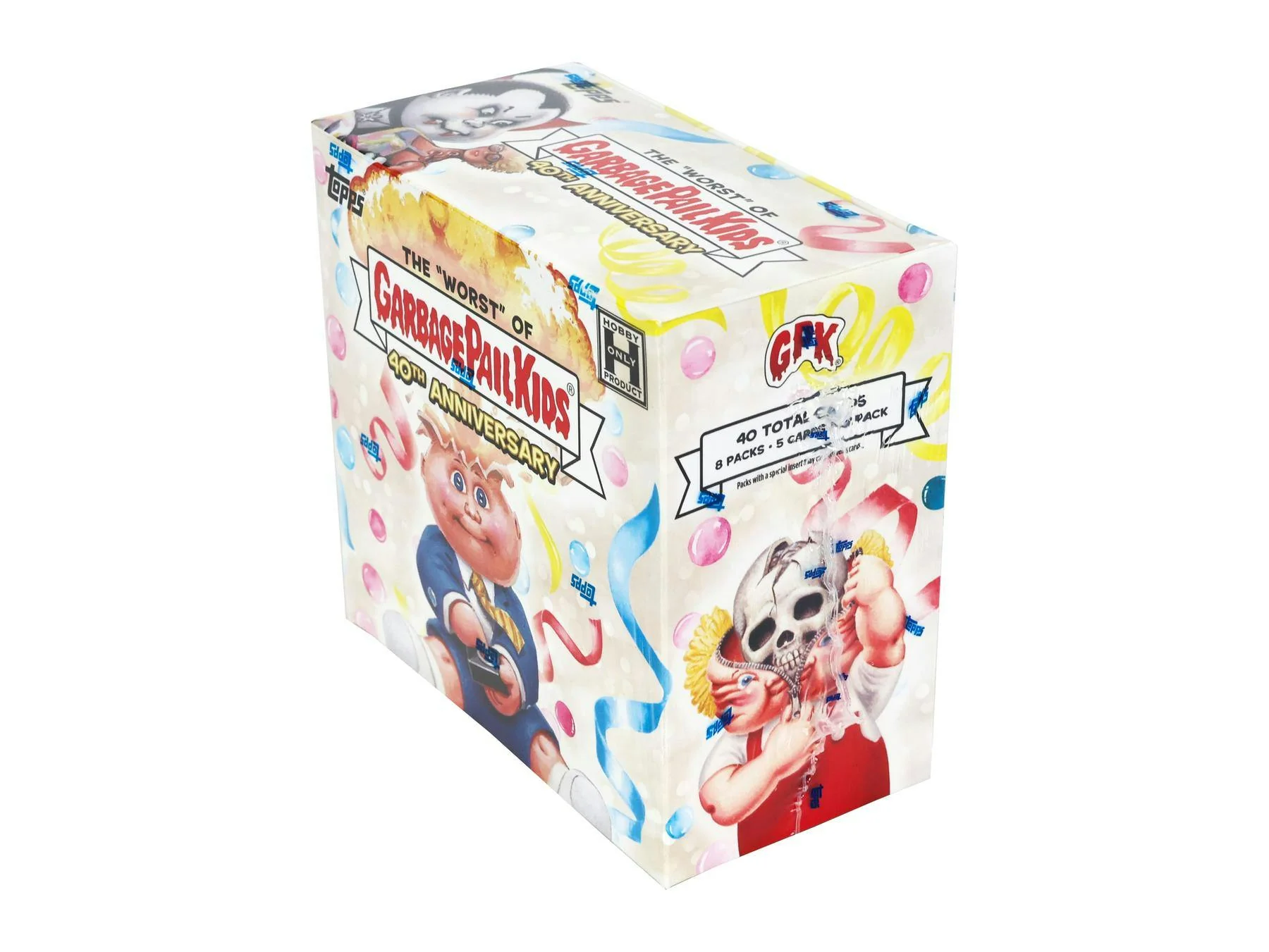 2025 Topps Garbage Pail Kids Worst of GPK 40th Anniversary Edition Hobby Box – Columbia Sports Cards & More - Image 2