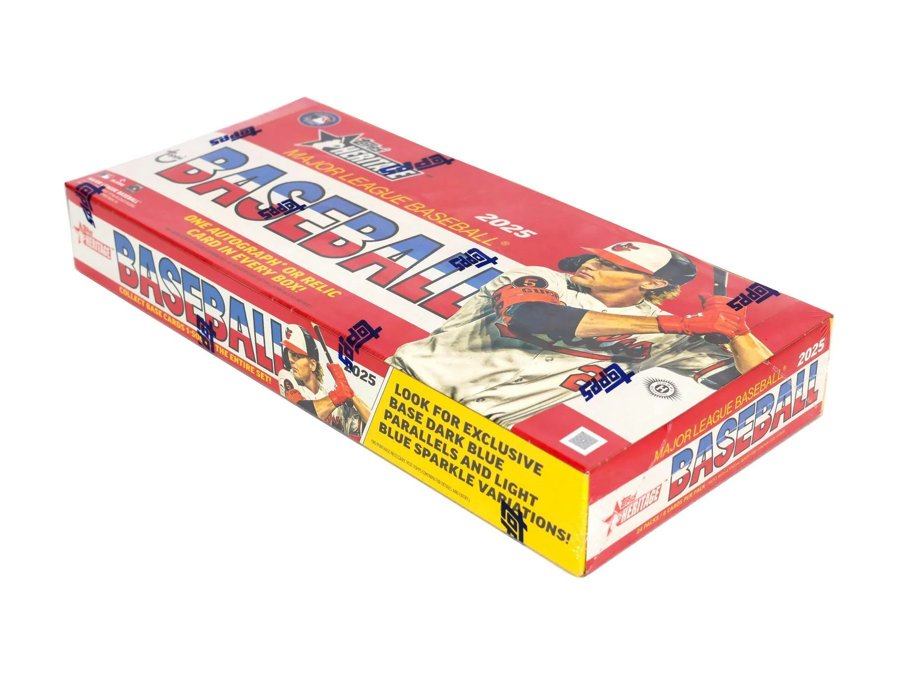 2025 Topps Heritage Baseball Hobby Box - Image 2