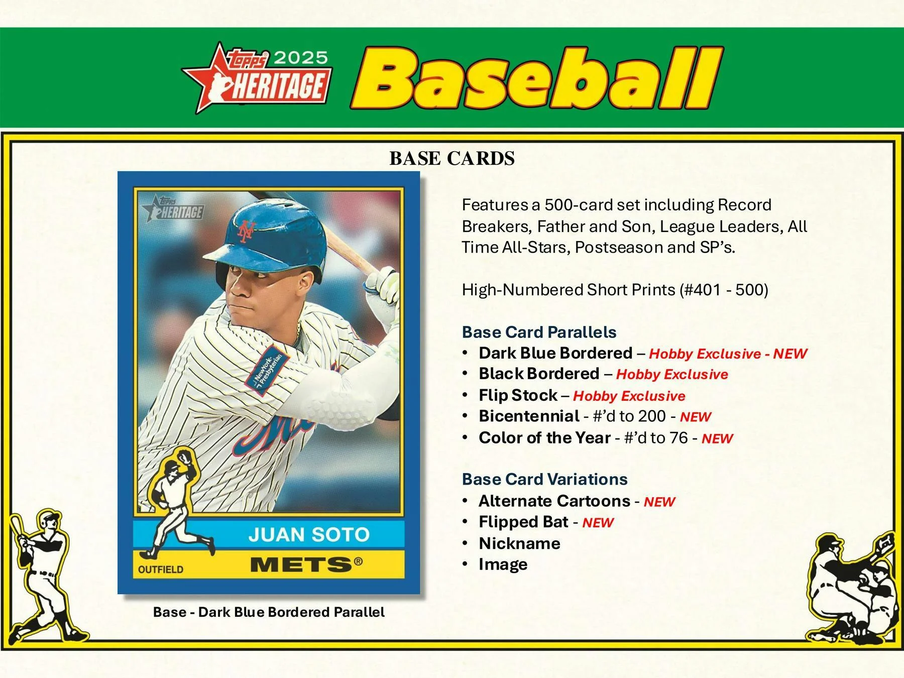 2025 Topps Heritage Baseball Hobby Box - Image 4