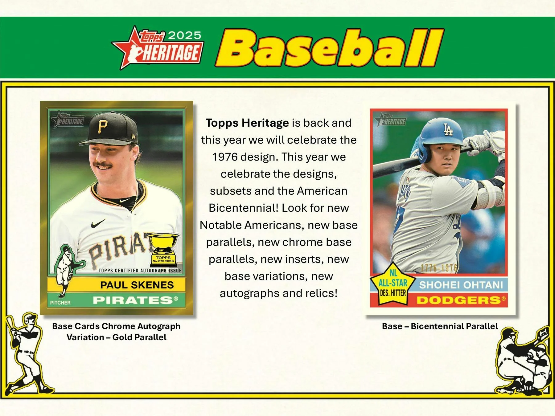2025 Topps Heritage Baseball Mega Box - Image 3
