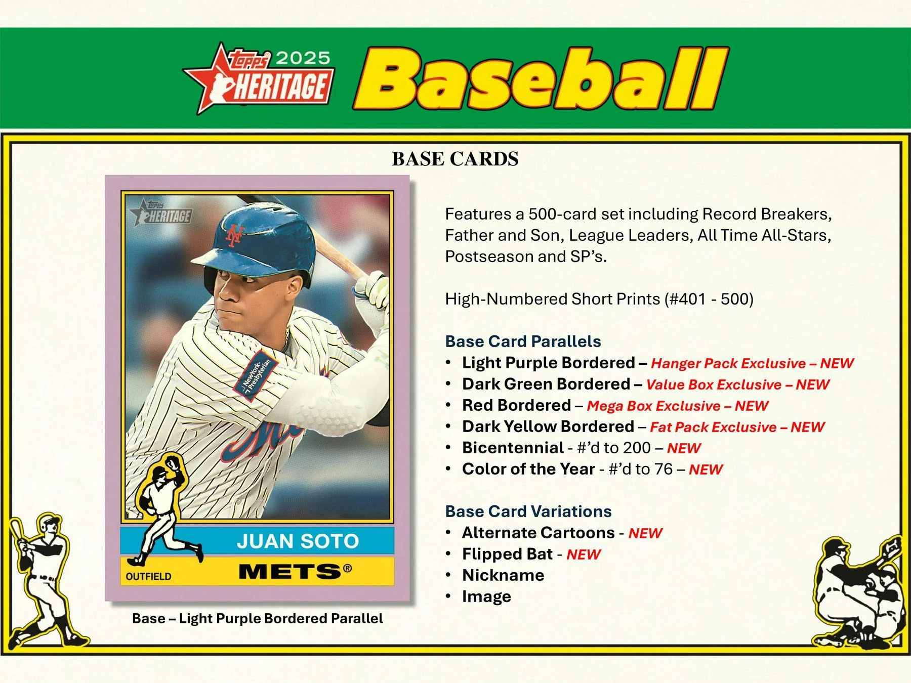 2025 Topps Heritage Baseball Mega Box - Image 4