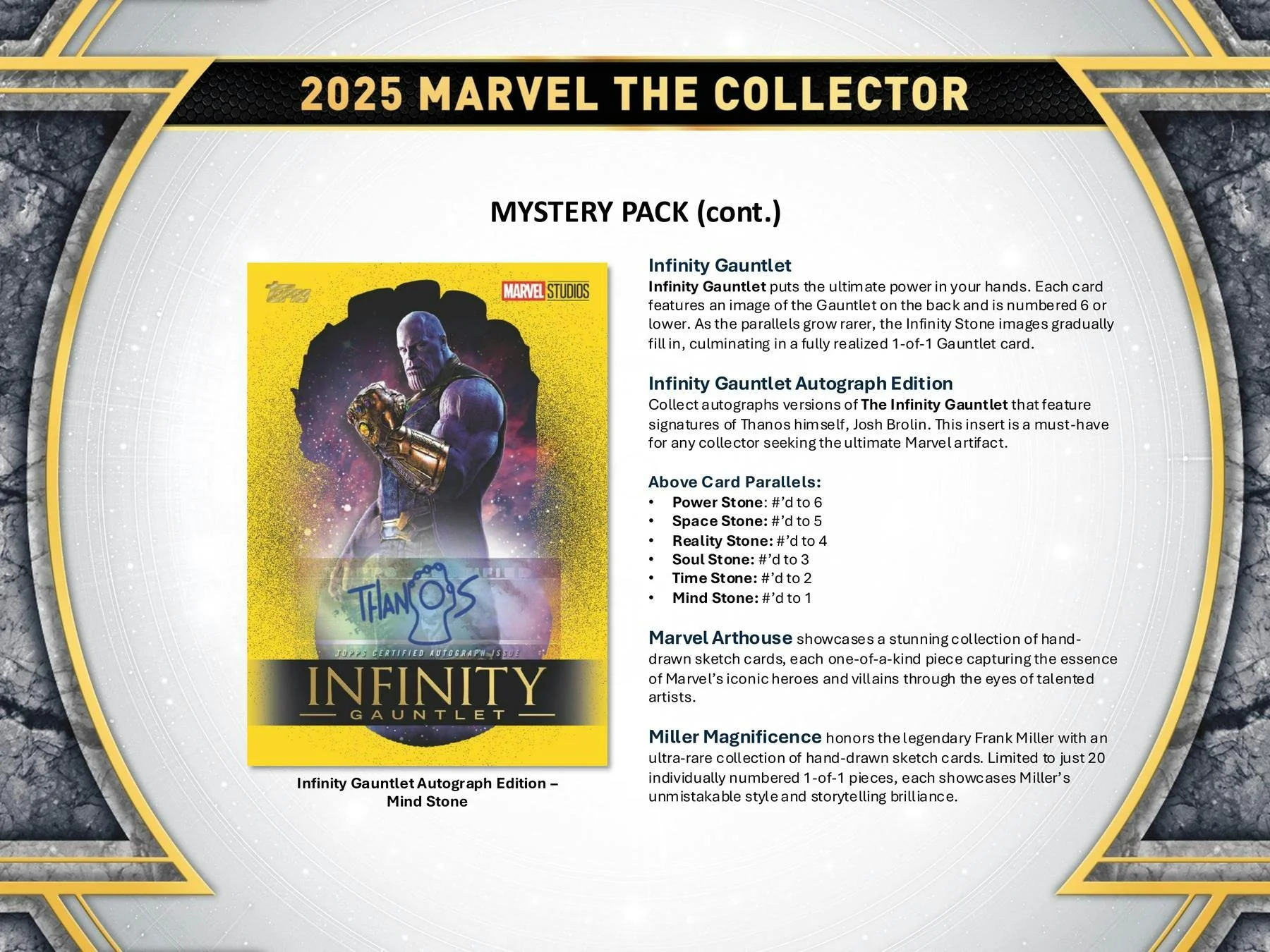 2025 Topps Marvel The Collector Hobby Box | Columbia Sports Cards - Image 5