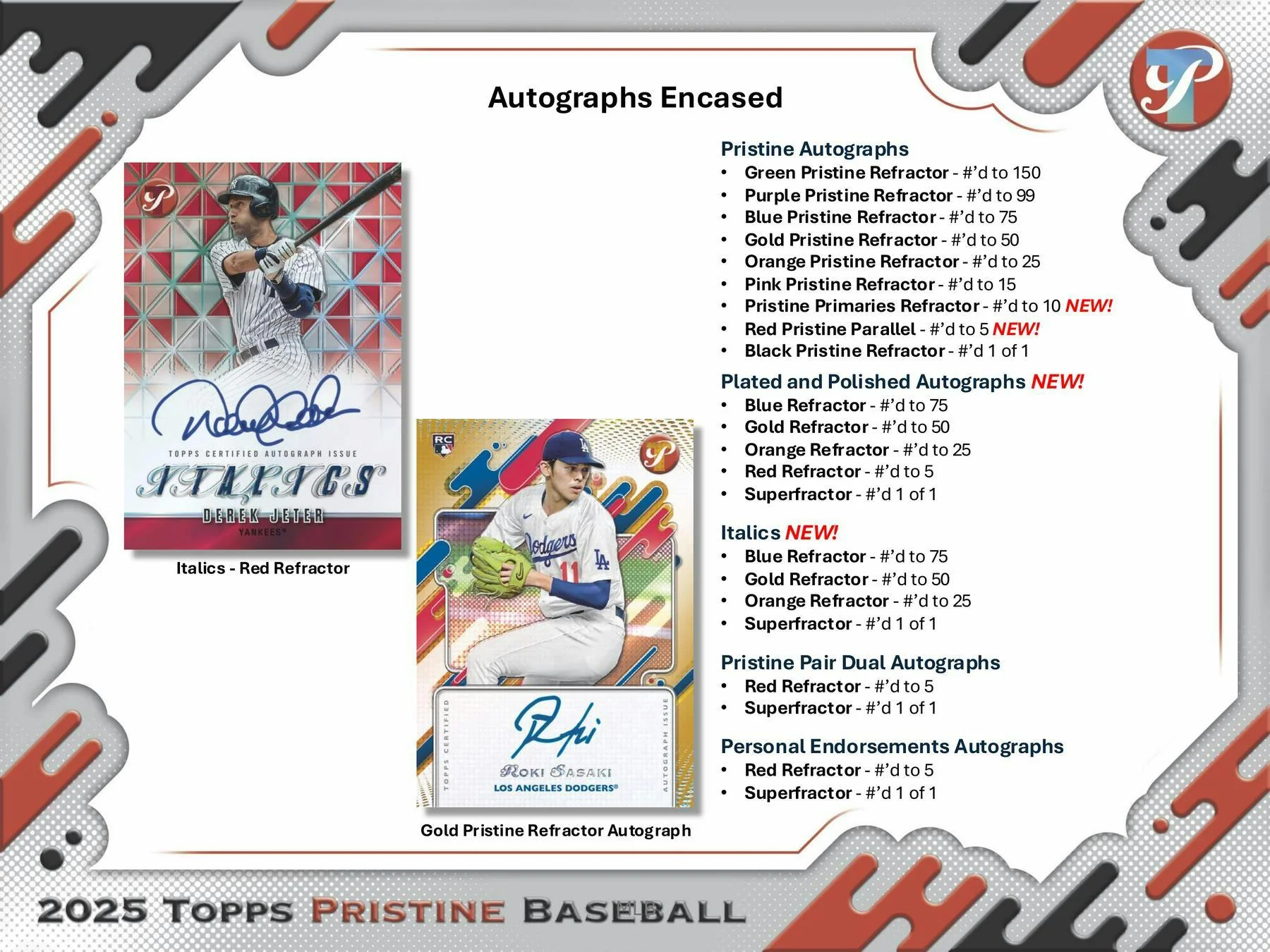 2025 Topps Pristine Baseball Hobby Box | Columbia Sports Cards - Image 6