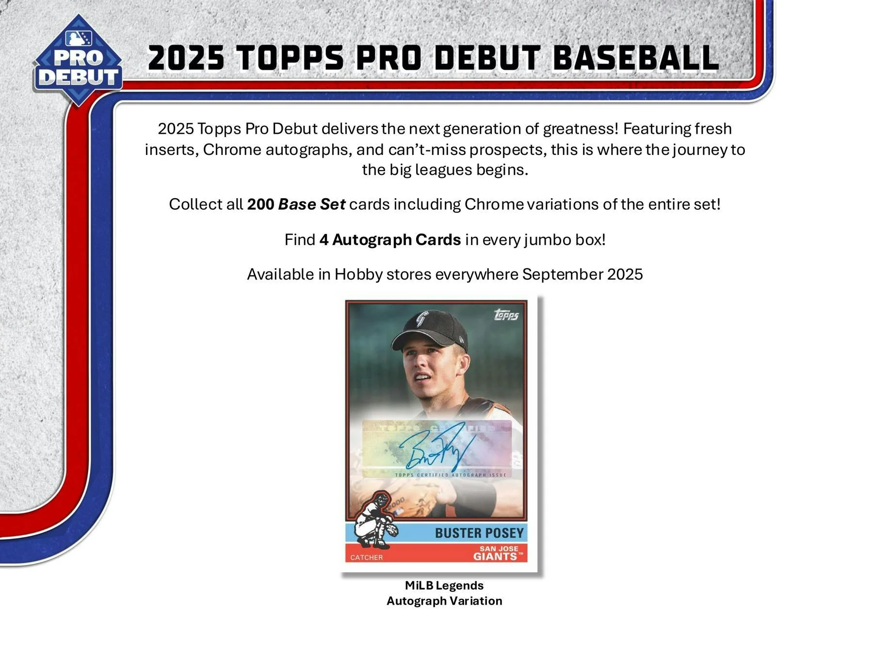 2025 Topps Pro Debut Baseball Jumbo Box | Columbia Sports Cards - Image 2