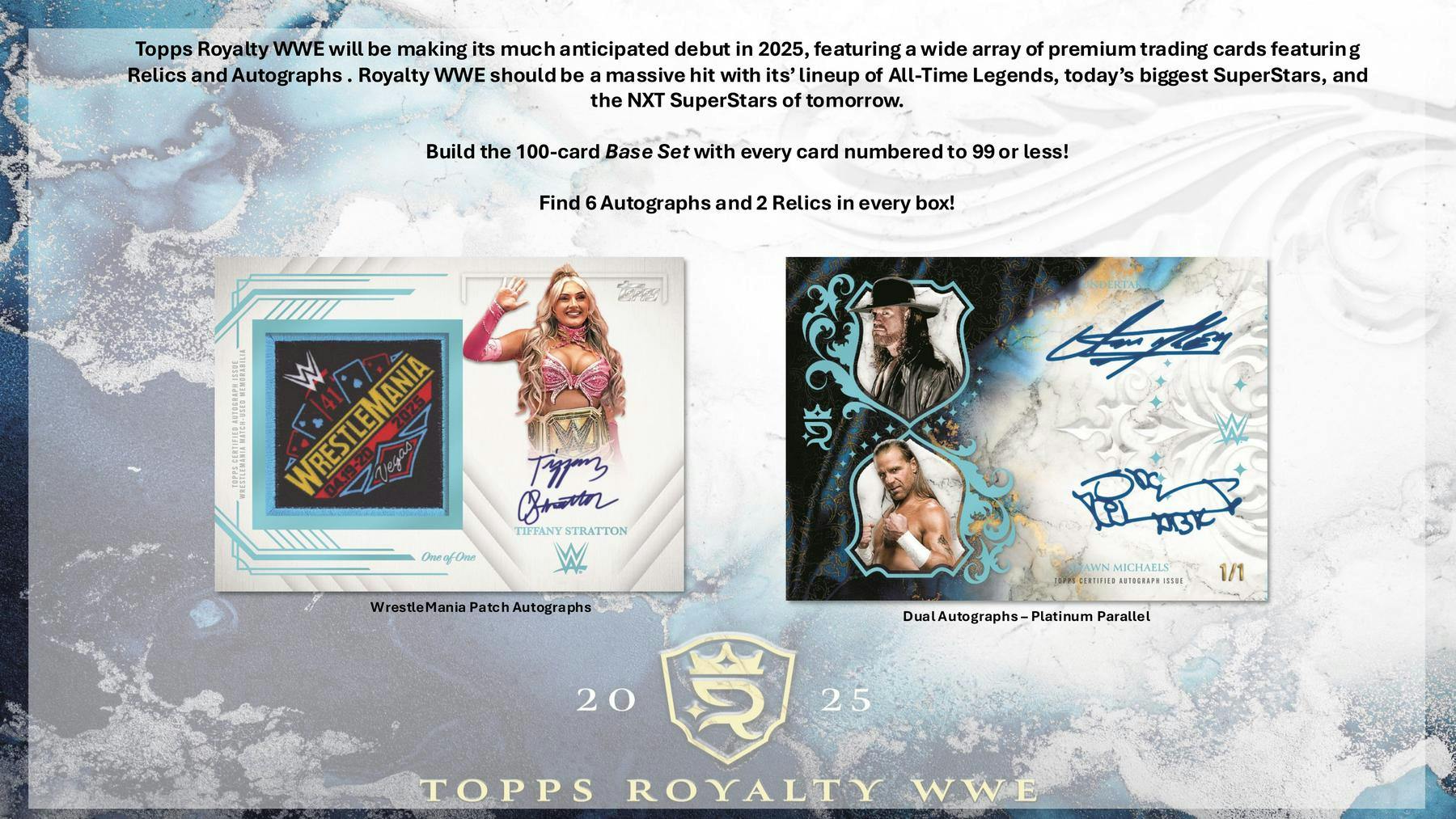 2025 Topps Royalty WWE Wrestling Hobby Box | Columbia Sports Cards - Image 3