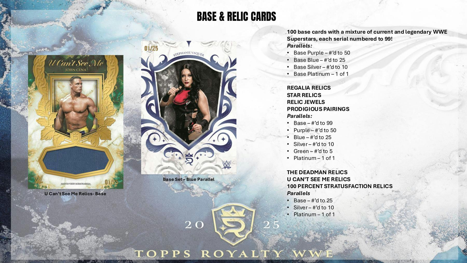 2025 Topps Royalty WWE Wrestling Hobby Box | Columbia Sports Cards - Image 5