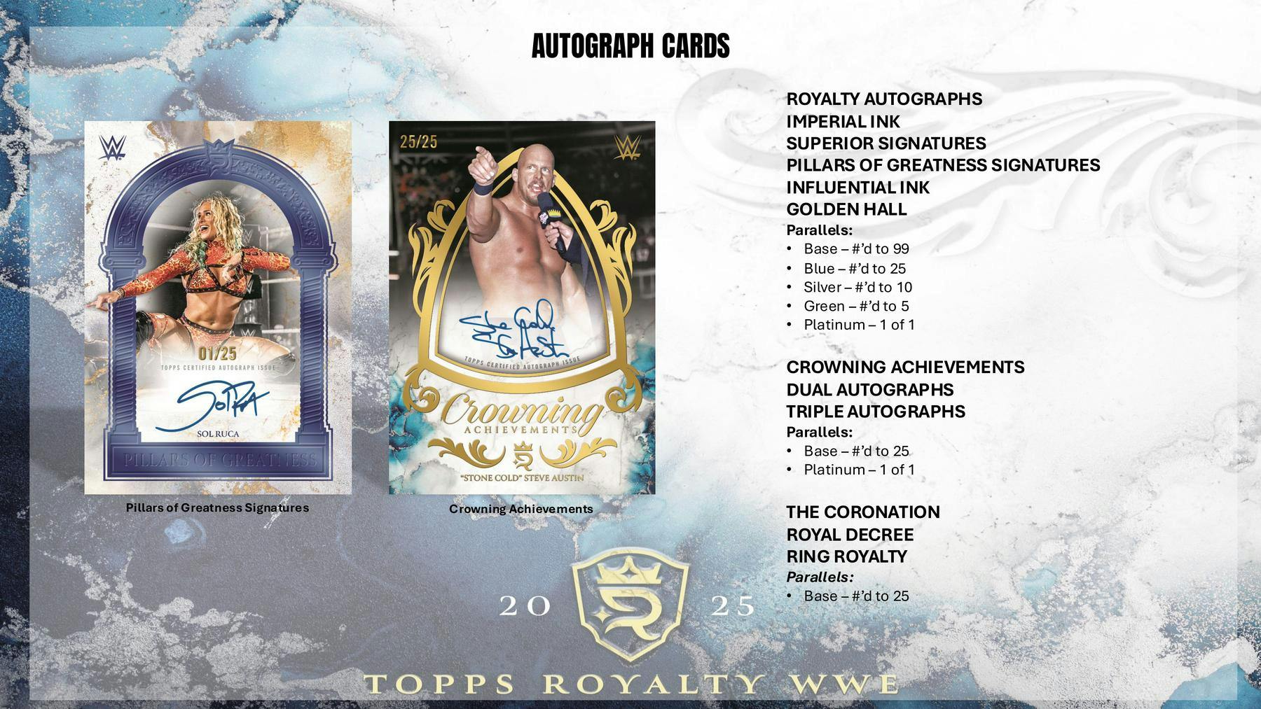 2025 Topps Royalty WWE Wrestling Hobby Box | Columbia Sports Cards - Image 6