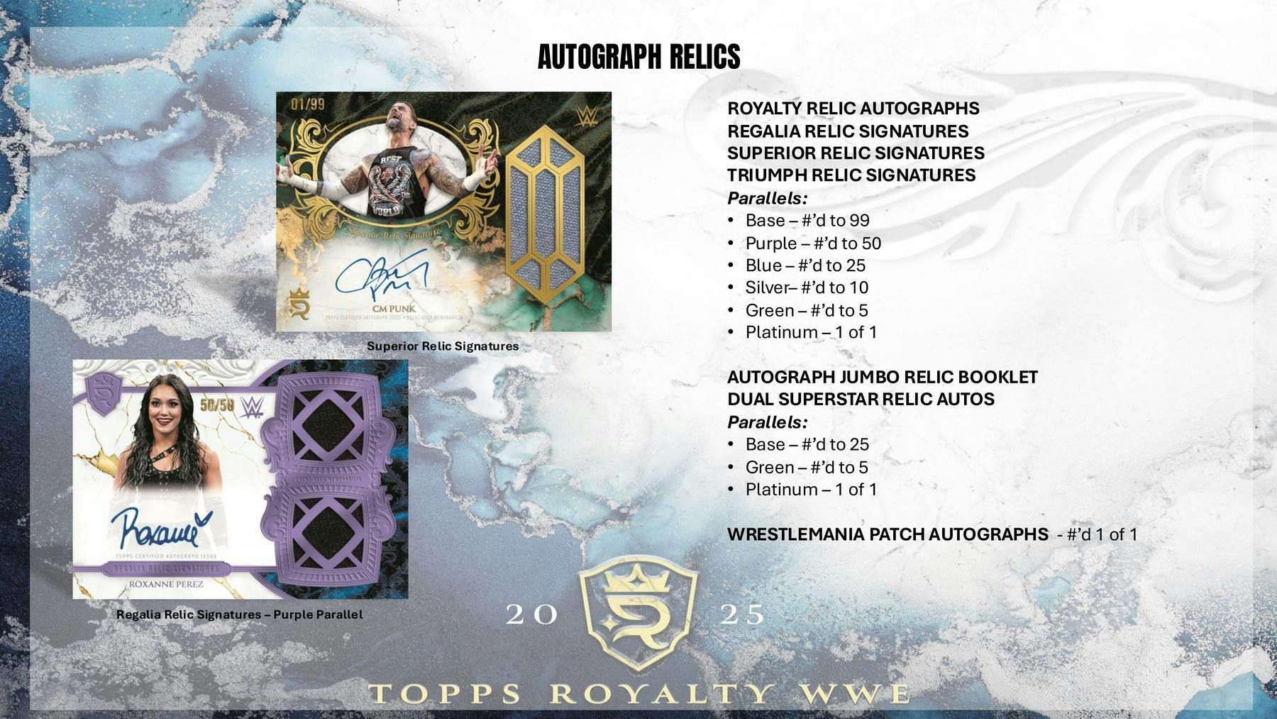 2025 Topps Royalty WWE Wrestling Hobby Box | Columbia Sports Cards - Image 7