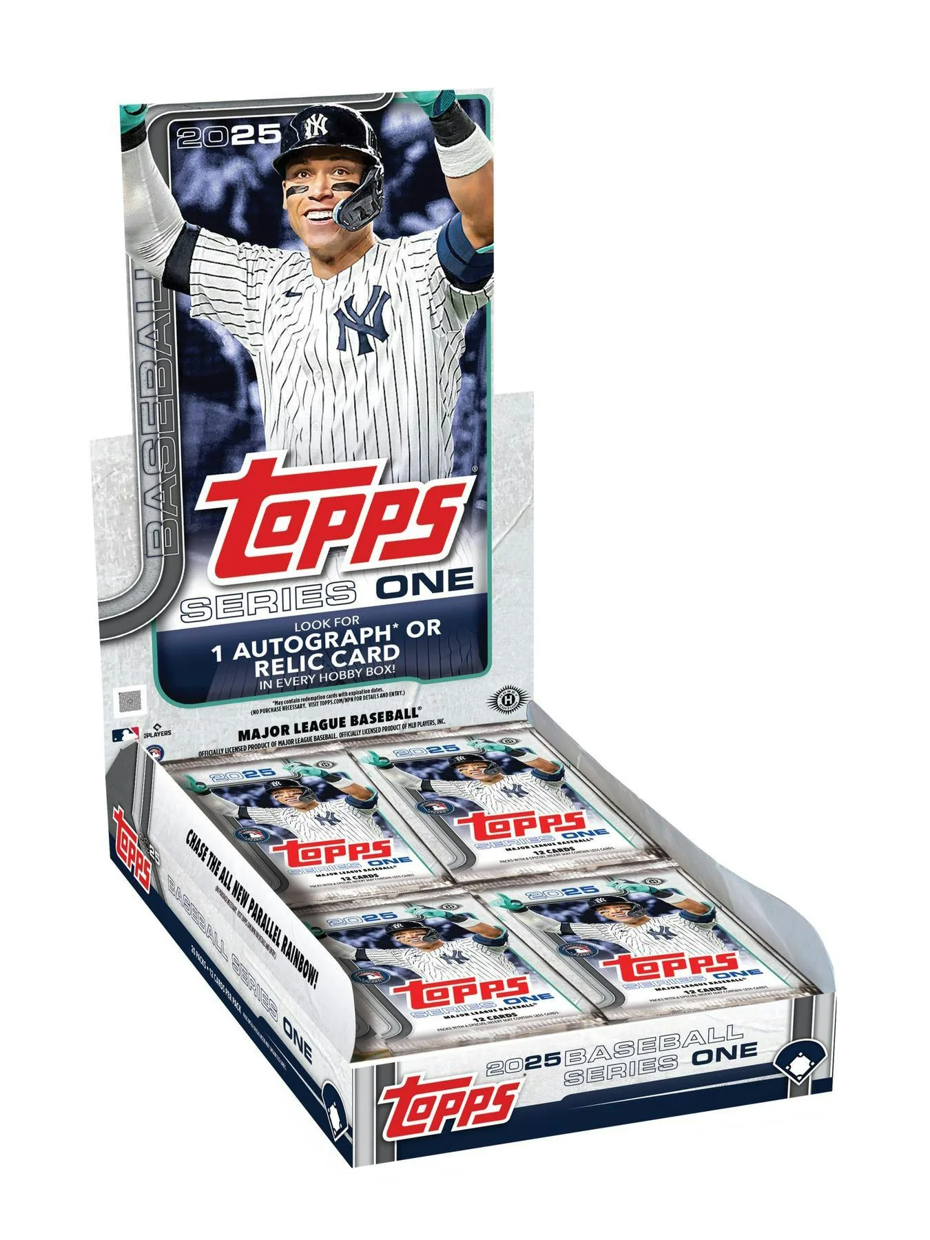 2025 Topps Series 1 Baseball Hobby Box - Image 3