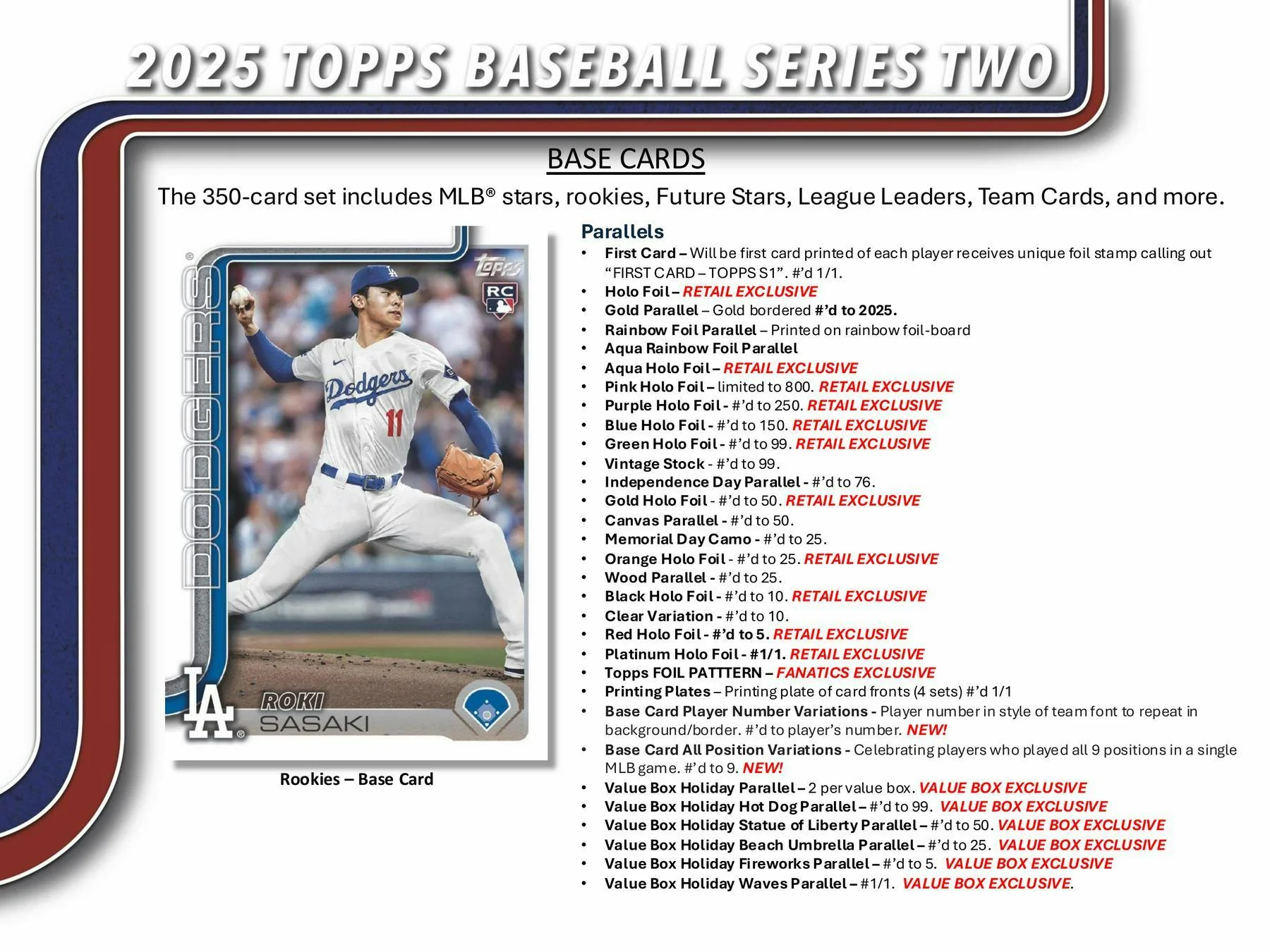 2025 Topps Series 2 Baseball 7-Pack Blaster Box - Image 4
