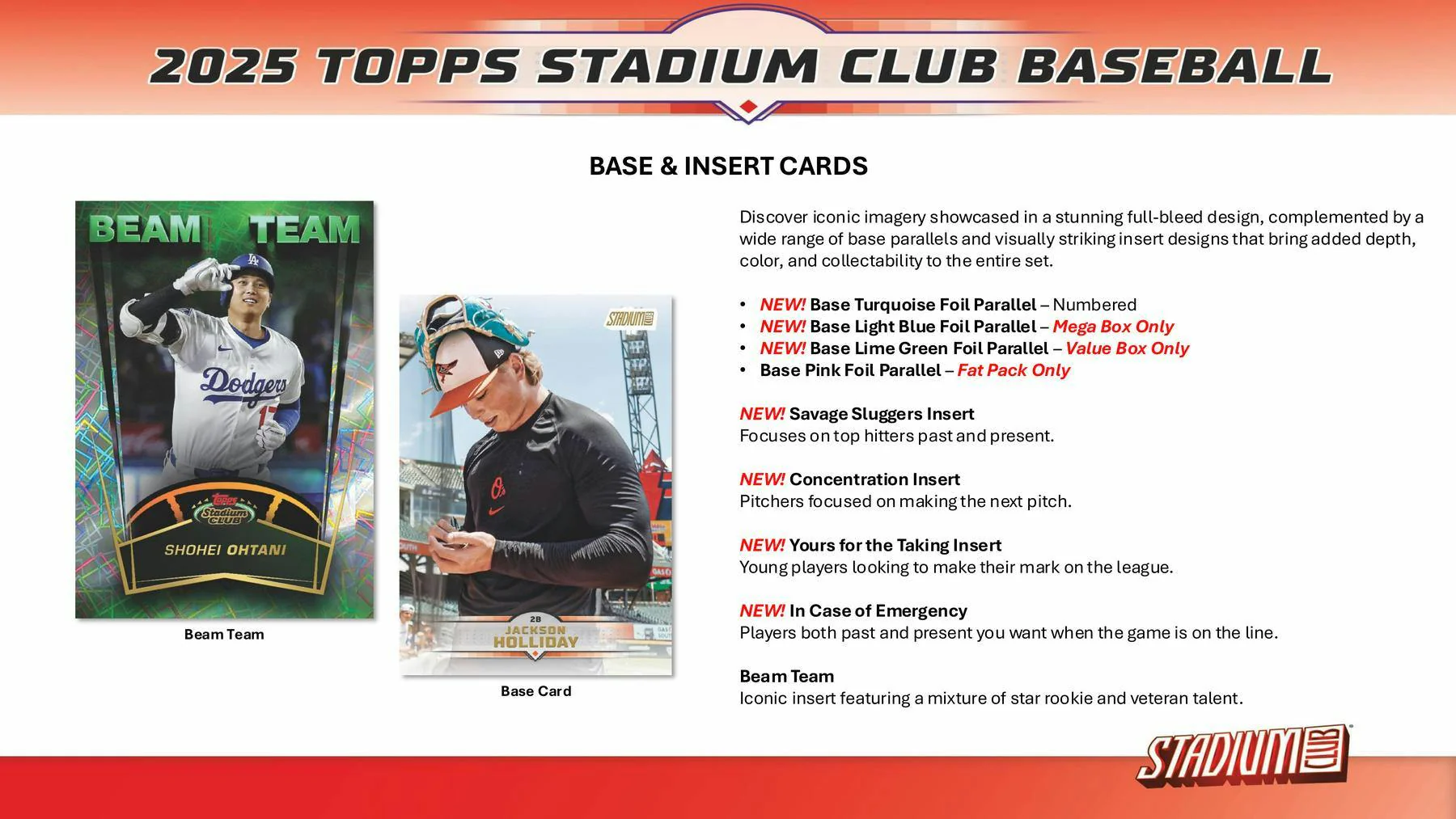 2025 Topps Stadium Club Baseball 8-Pack Blaster Box | Columbia Sports Cards - Image 3