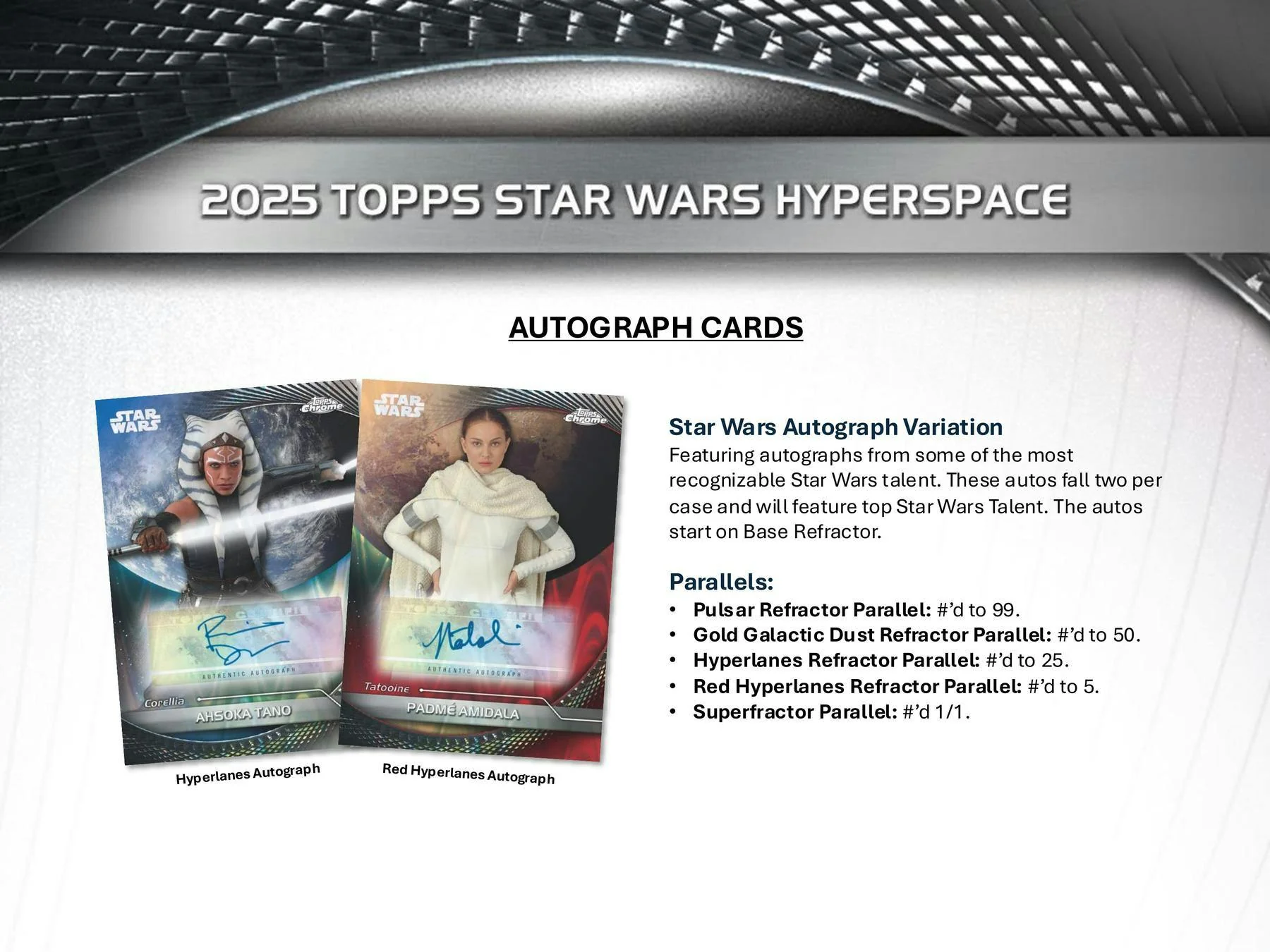 2025 Topps Star Wars Hyperspace Hobby Box | Columbia Sports Cards - Image 7