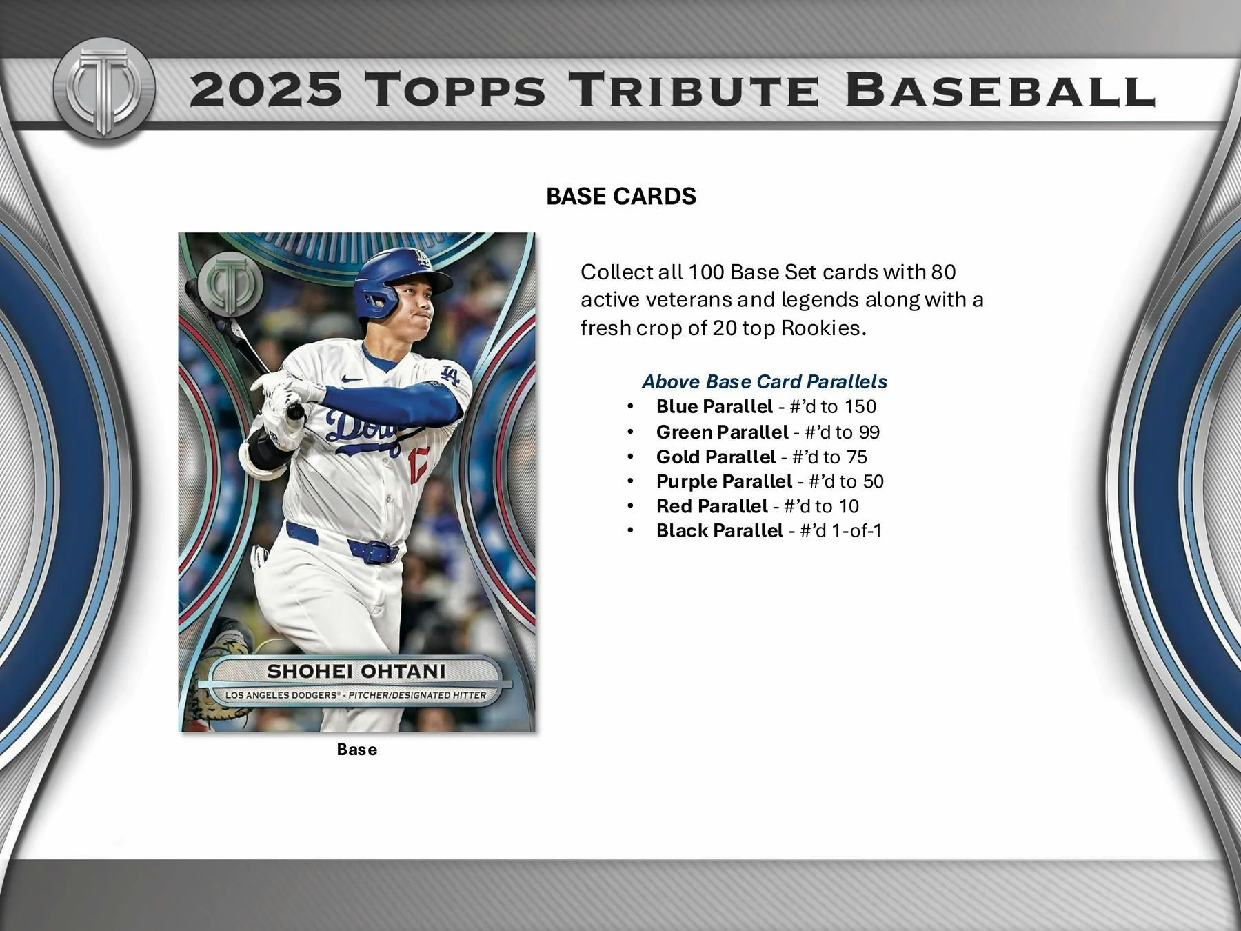 2025 Topps Tribute Baseball Hobby Box - Image 4