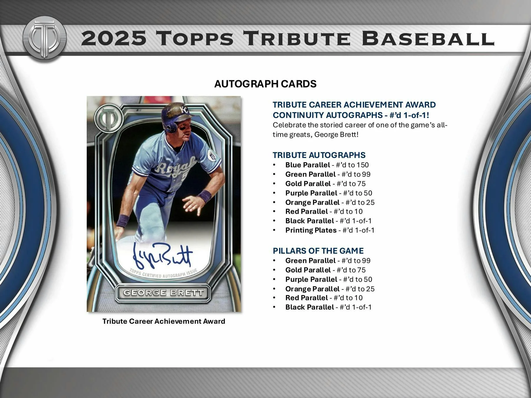 2025 Topps Tribute Baseball Hobby Box - Image 6