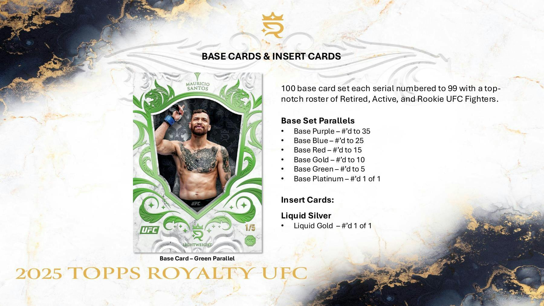 2025 Topps Royalty UFC Hobby Box | Columbia Sports Cards - Image 3