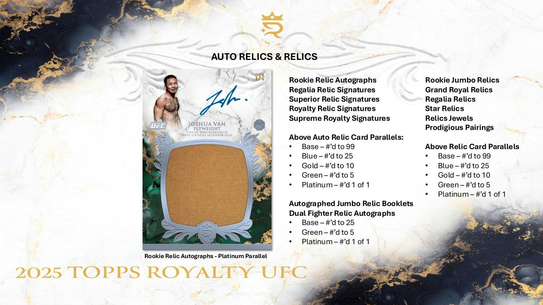 2025 Topps Royalty UFC Hobby Box | Columbia Sports Cards - Image 5