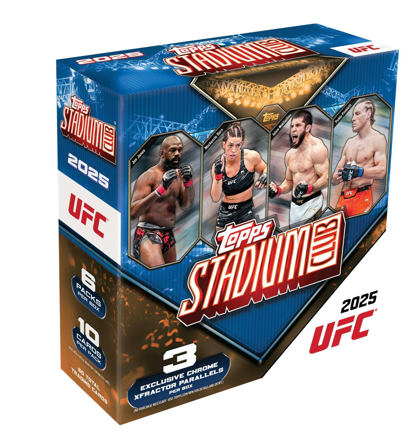 2025 Topps Stadium Club UFC Mega Box | Columbia Sports Cards