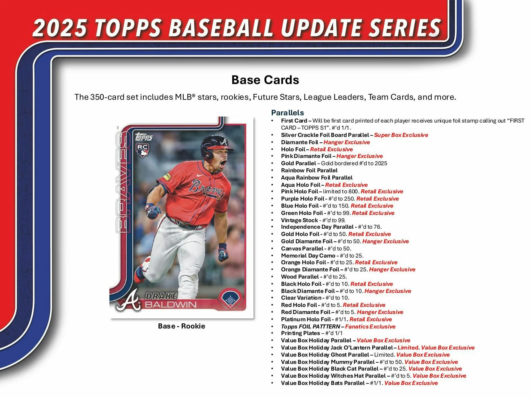 2025 Topps Update Series Baseball 7-Pack Blaster Box | Columbia Sports Cards - Image 4