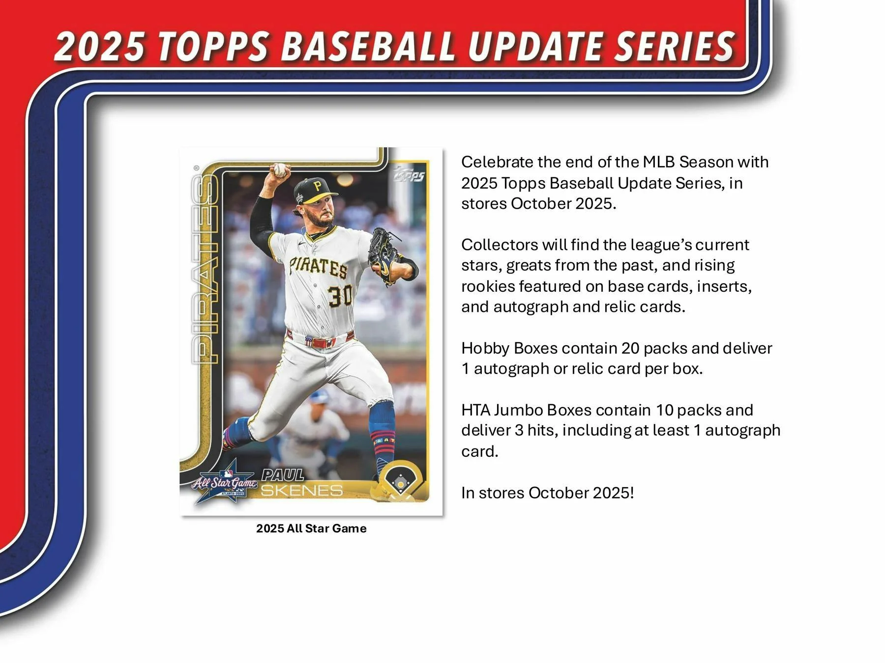 2025 Topps Update Series Baseball Hobby Box | Columbia Sports Cards - Image 2