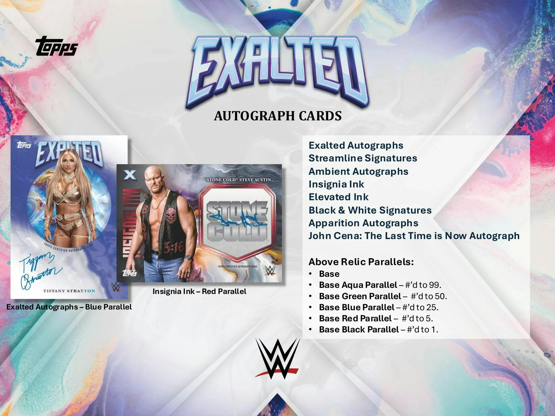 2025 Topps WWE Exalted Wrestling Hobby Box | Columbia Sports Cards - Image 5