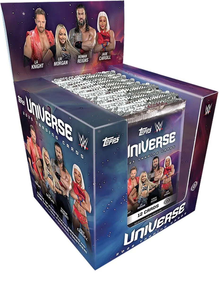 2025 Topps WWE Universe Hobby Box | Columbia Sports Cards
