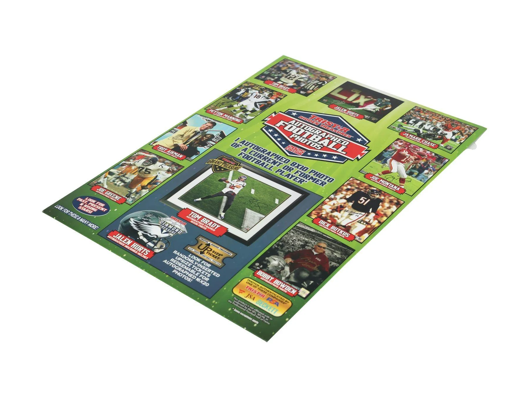 2025 TriStar Hidden Treasures Autographed Football Photos Hobby Box | Columbia Sports Cards - Image 2