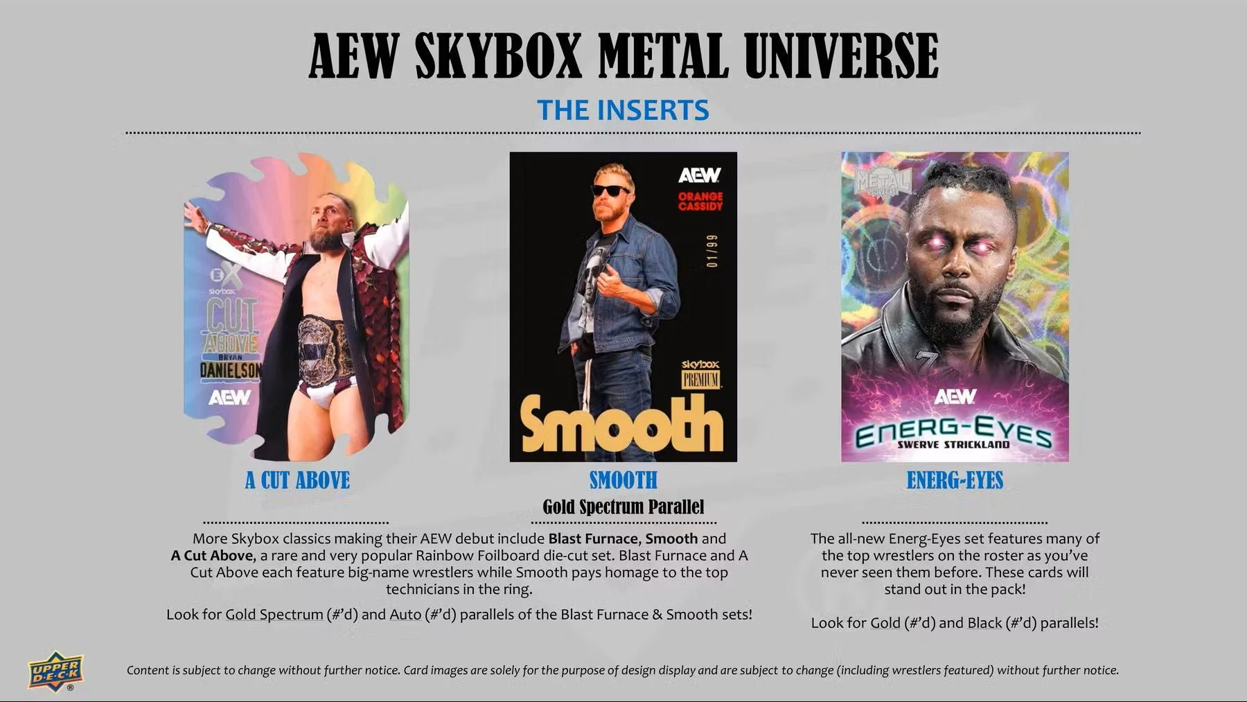 2025 Upper Deck AEW Skybox Metal Universe Wrestling Hobby Box - Image 7