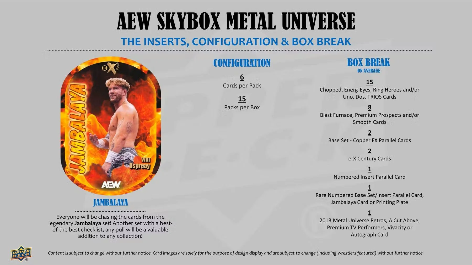2025 Upper Deck AEW Skybox Metal Universe Wrestling Hobby Box - Image 8