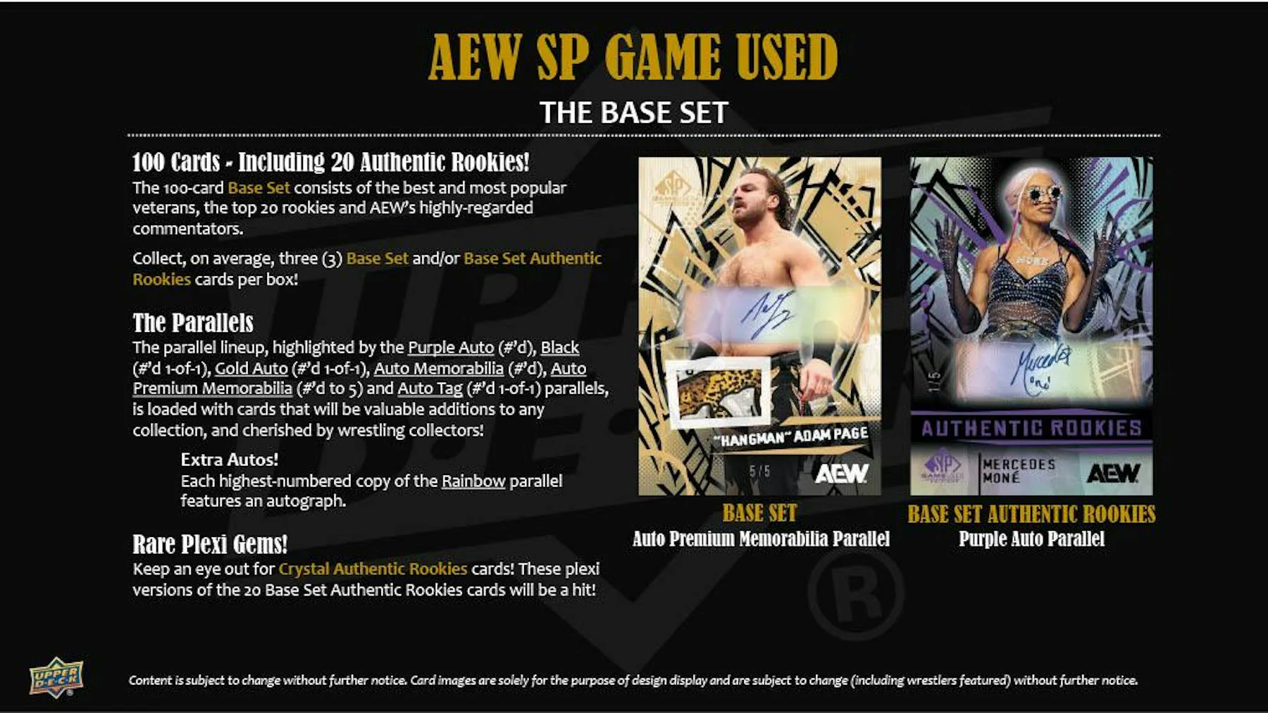 2025 Upper Deck AEW SP Game Used Wrestling Hobby Box - Image 3