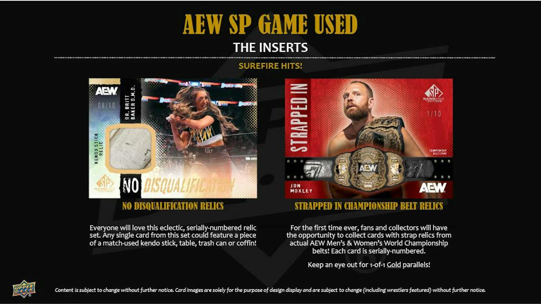 2025 Upper Deck AEW SP Game Used Wrestling Hobby Box - Image 5