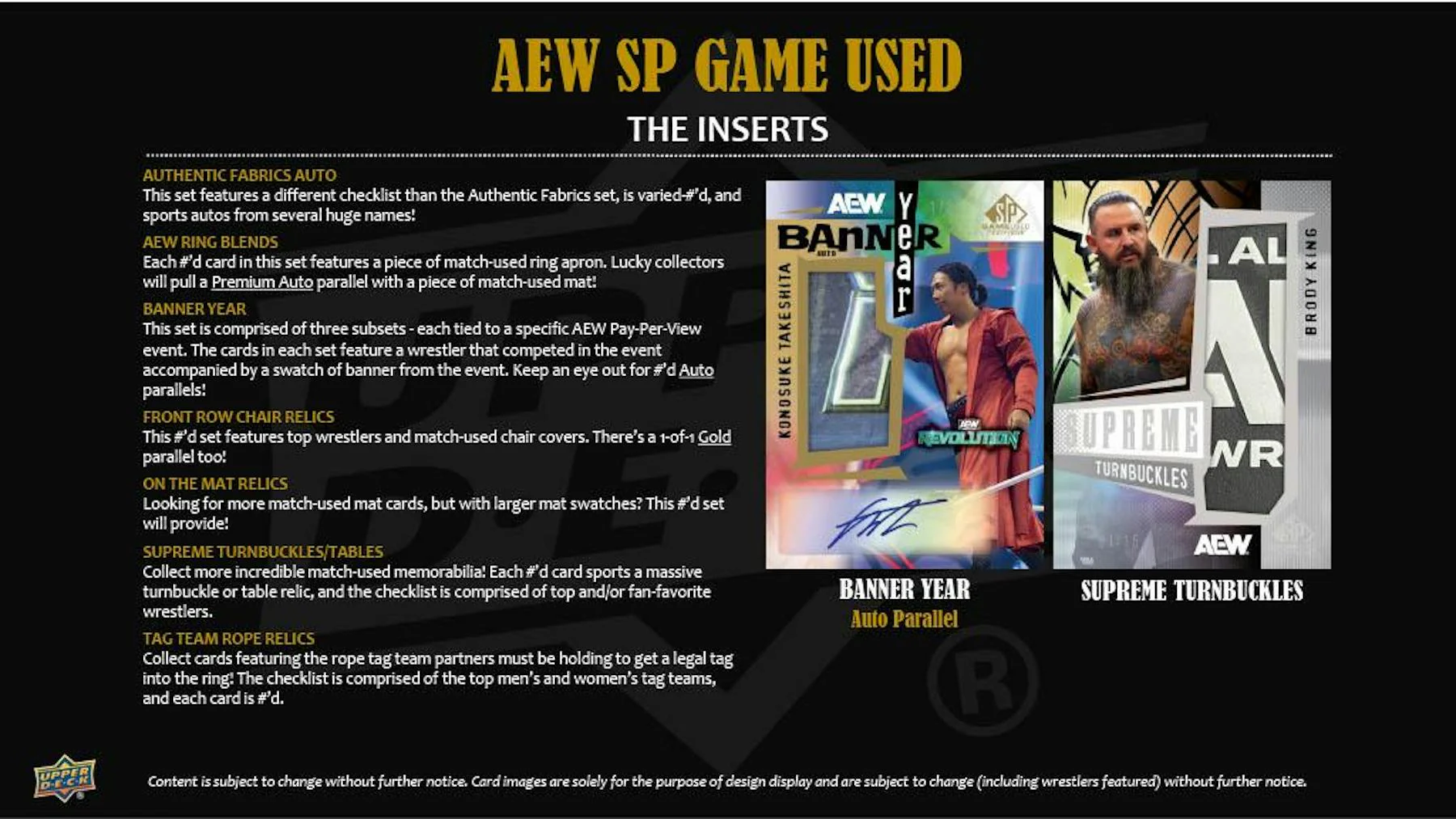 2025 Upper Deck AEW SP Game Used Wrestling Hobby Box - Image 7