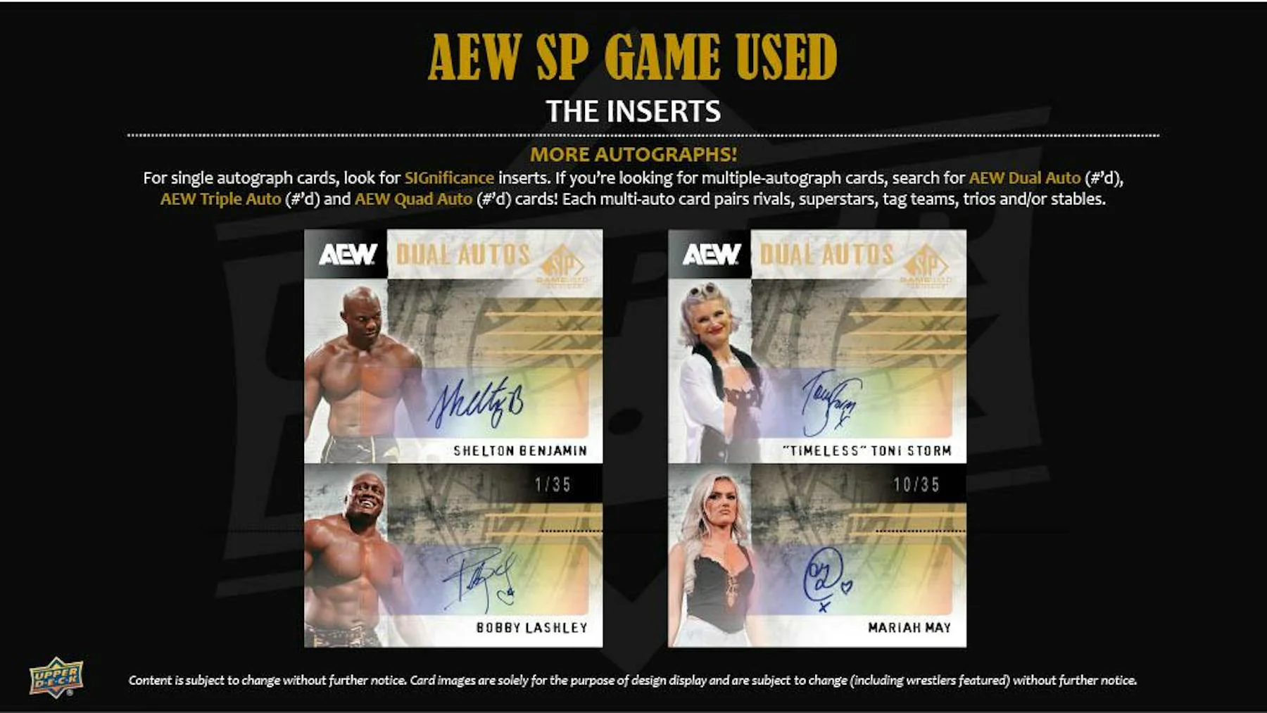 2025 Upper Deck AEW SP Game Used Wrestling Hobby Box - Image 8