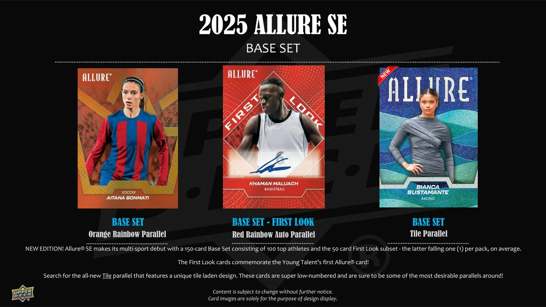 2025 Upper Deck Allure SE Multi-Sport Hobby Box | Columbia Sports Cards - Image 3