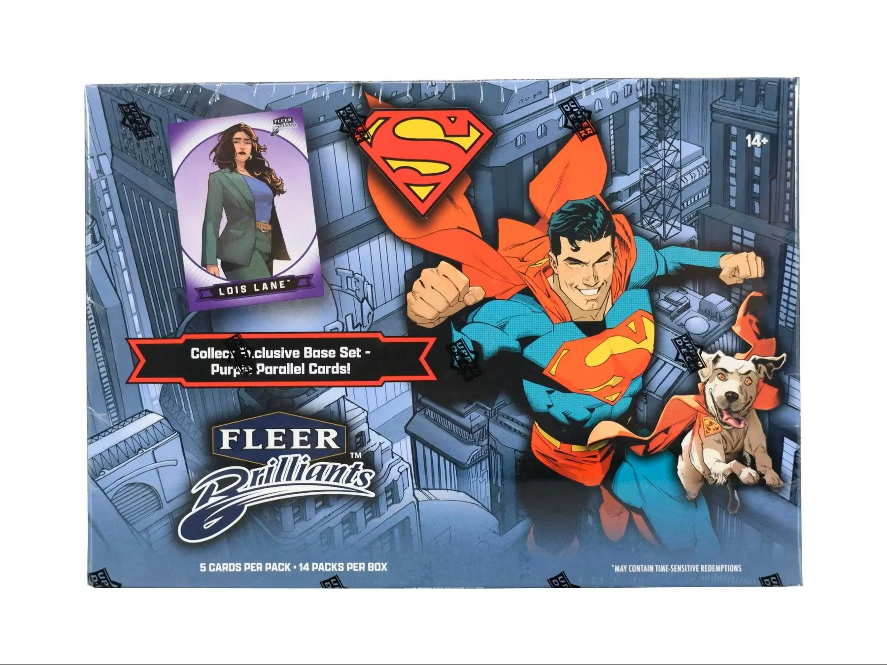 2025 Upper Deck Fleer Brilliants Superman Mega Box | Columbia Sports Cards