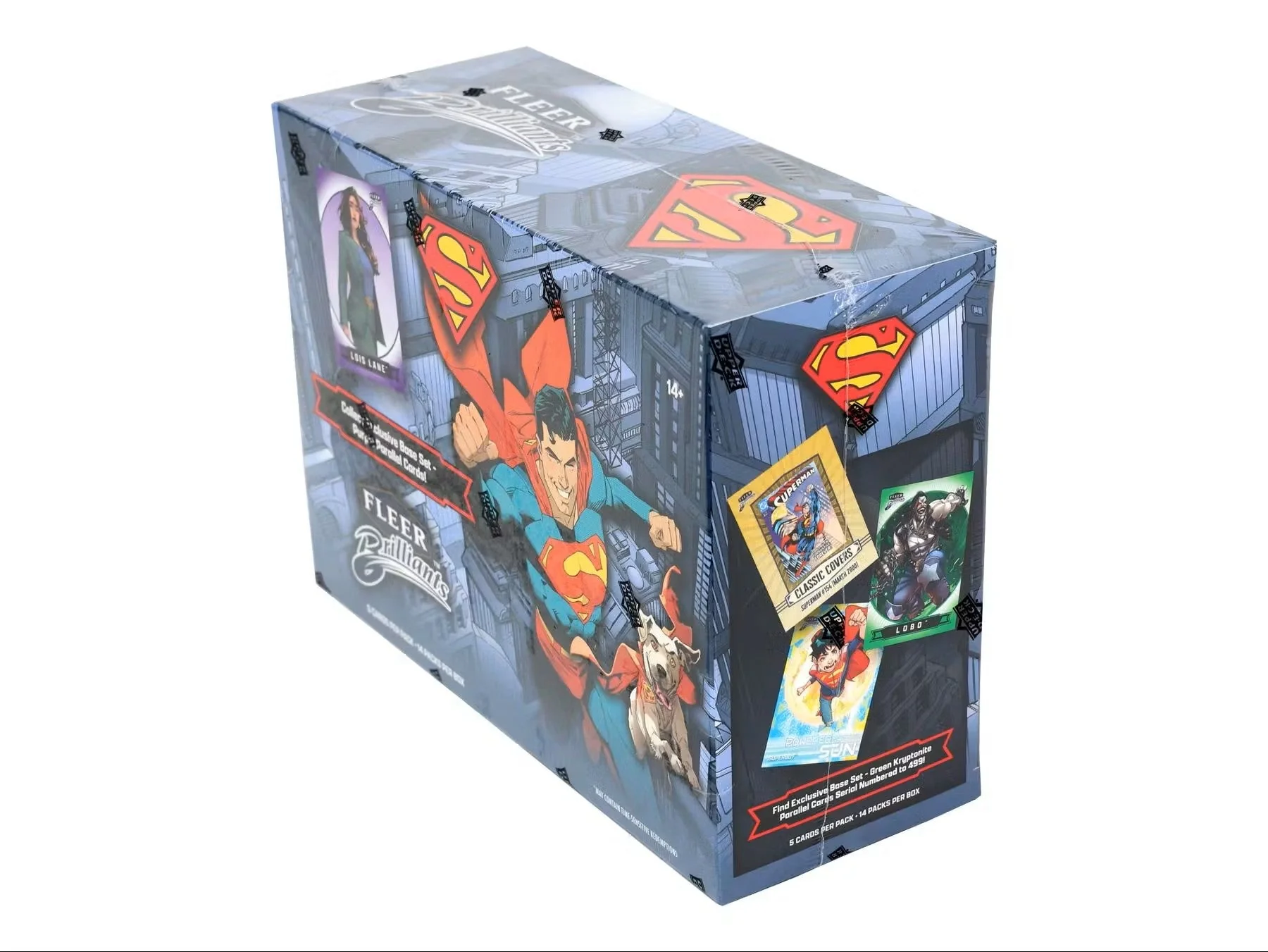 2025 Upper Deck Fleer Brilliants Superman Mega Box | Columbia Sports Cards - Image 2