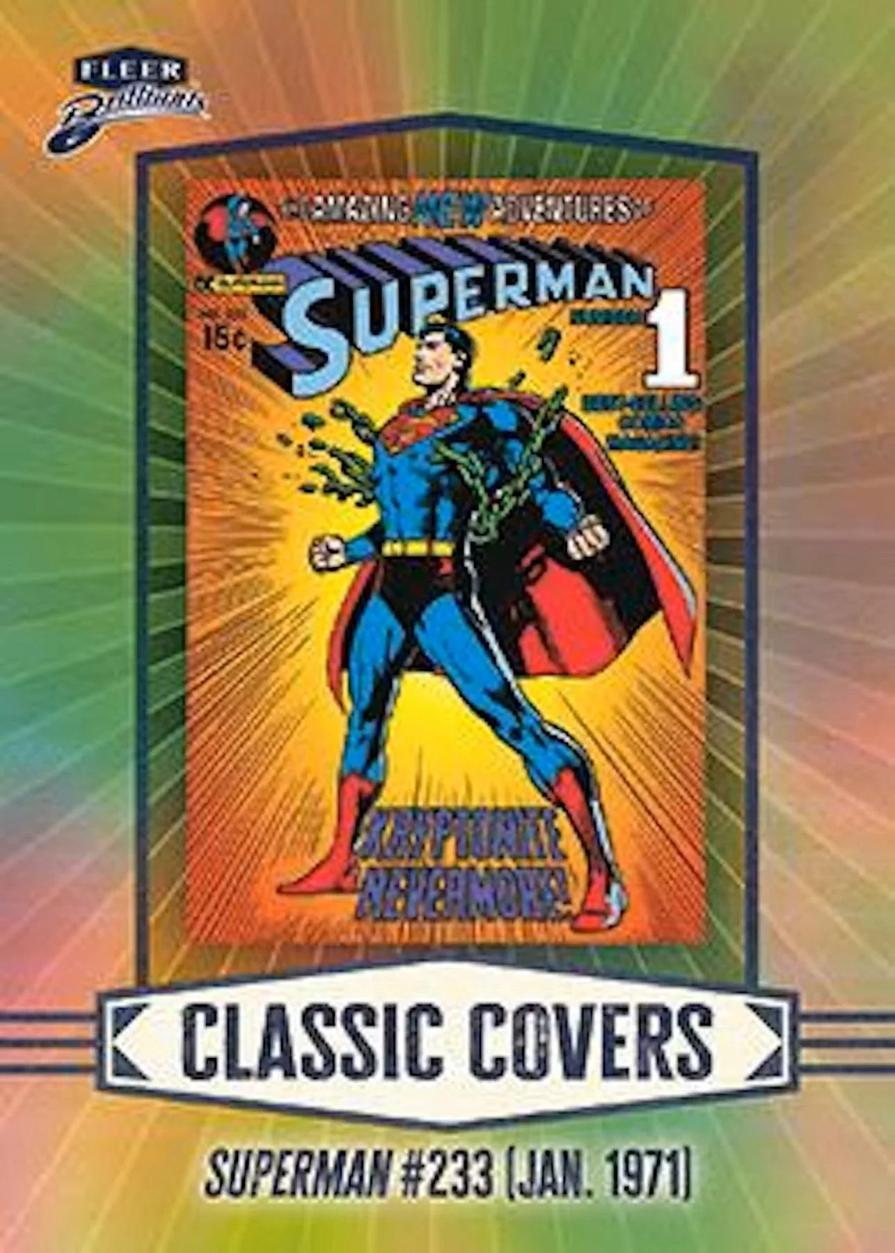 2025 Upper Deck Fleer Brilliants Superman Mega Box | Columbia Sports Cards - Image 6