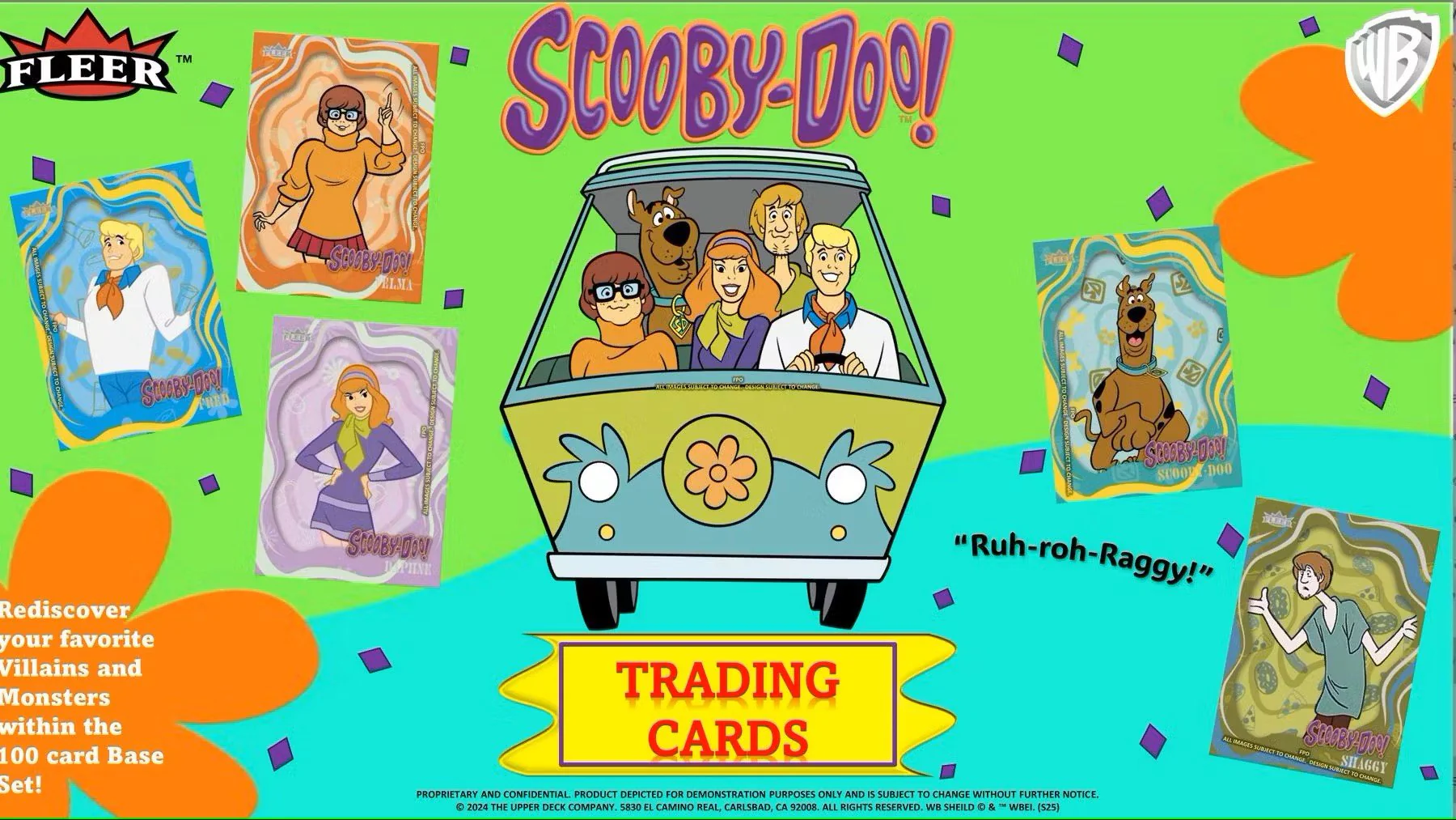 2025 Upper Deck Fleer Scooby Doo! Trading Cards Hobby Box | Columbia Sports Cards - Image 3